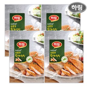 하림 허브 스모크 닭가슴살 300g, 4개