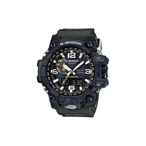 G-Shock 지쇼크 카시오 손목시계 국내 정품 MUDMASTER 전파 솔라 GWG-1000-1A3JF 남성 그린