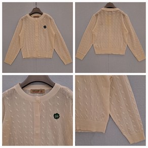 [오후] 24년 봄 여름 간절기. #빠른 배송# 바람 솔~솔~ 시원하고 트랜디한 초등 아동 주니어 필수 !! 썸머 케이블 가디건 OHCK24351