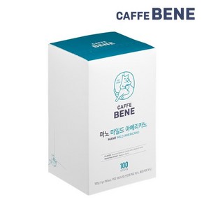 카페베네 마노 마일드 아메리카노 원두커피믹스, 1g, 100개입, 1개