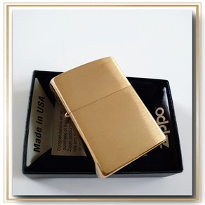 정품 지포라이터 204B BR FIN BRASS 지포 라이타 zippo 지프라이터 지퍼라이터