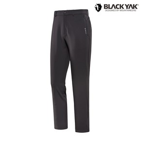 블랙야크 [ BLACK YAK ] 23년 겨울 신상품!!남성 동절기 베이직한 디자인의 기모안감 기본형 팬츠 B메이져알파팬츠#1 BK 23WPN