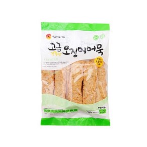 미도어묵 고급 길쭉한 오징어 어묵(쭈보) 400g