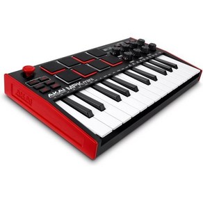 AKAI Pofessional MPK Mini MK3 8개의 백라이트 드럼 패드 노브 및 음악 제작 소프트웨어가 포함된 25개의 키 USB MIDI 키보드 컨트롤러, MPK Mini_MPK Mini Only, MPK Mini Only, 1개