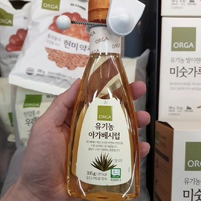 ORGA 유기농 아가베시럽, 335g, 1개