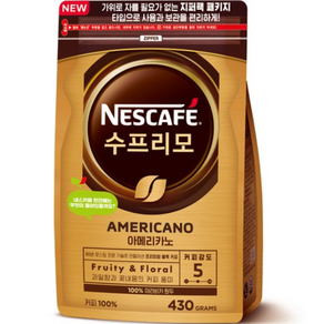 네스카페 수프리모 아메리카노 원두커피믹스 150g