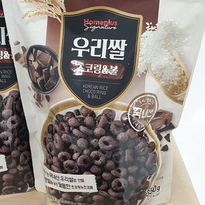 우리쌀 초코링 앤 볼 350g, 1개