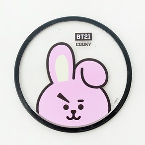 BT21 코스터컵받침_COOKY, ., 1개