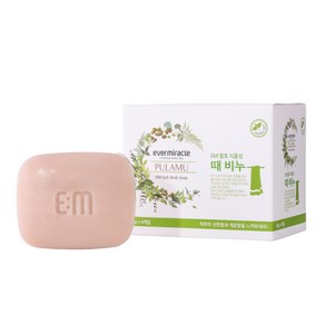 [이엠] EM때비누(100g*4ea)때박살 피부각질제거 샤워때비누 목욕비누, 1세트