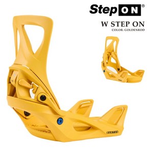 BURTON 24 25 스노우보드 바인딩 STEP ON Re:Flex Goldenod 여성 스텝온, 1개, Golden Rod