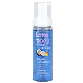 Lotta바디 랩 미 포밍 무스 코코넛 시어오일 함유 207ml(7fl oz), 1개