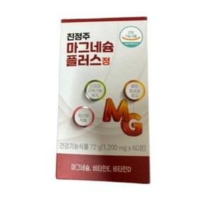 진정주 마그네슘 플러스정 3박스(1200mg x 60정), 60정, 1개