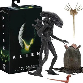 NECA 에일리언 에이리언 괴물 프레데터 피규어 액션 7인치 관절 네카 40주년 에디션, B, 1개