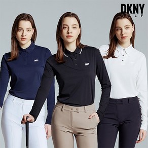 [DKNY GOLF] 카라 긴팔티셔츠 여성 3컬러 택1