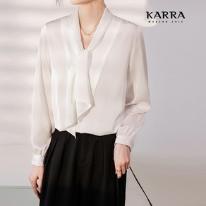 카라 KARRA 빅타이블라우스 KB3SBL094C