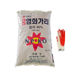 염화가리 20kg 칼리 복합비료, 1개