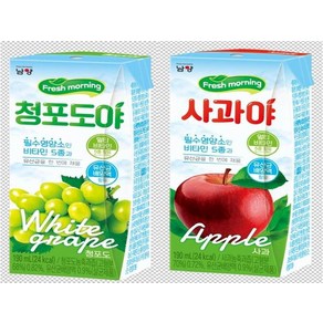 남양 청포도야 과즙음료 190ml, 남양 청포도야 과즙음료 190ml x24