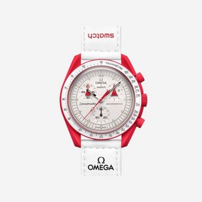 [정품 보증] 스와치 x 오메가 바이오세라믹 문스와치 미션 투 마스 Swatch x Omega Bioceramic MoonSwatch