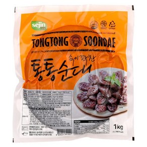 속이꽉찬통통순대 1KG(유)세진에프앤에스 BOX(10), 10개, 1kg