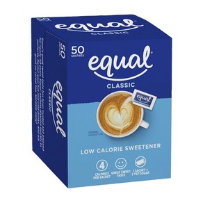 이퀄 설탕대용 스위트너 50개입 Equal Sweetene Sachets, 1개, 50g