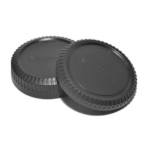 후지 FX 렌즈캡 / 바디캡 세트 __ Fuji FX ea lens cap/camea body cap set, 1개