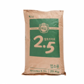 CJ백설 핵산2.5프로25kg 대용량조미료 핵산미원업소용