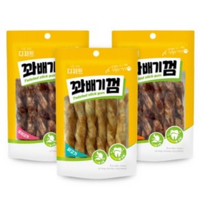 너를위한디저트 꽈배기 껌 오리고기 닭고기 소고기 6p 강아지껌, 1. 오리고기, 120g, 1개