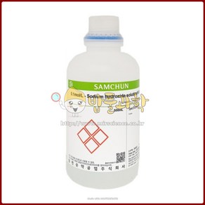 묽은 수산화나트륨용액 0.1mol (S0598) 500ml 시약 화공약품, 1개