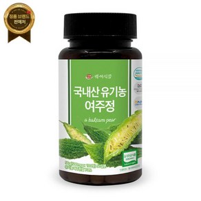 여주정 500mg x 100정 1개 프리미엄 국내산 HACCP 인증제품 [원산지:국내]오늘출발, 50g