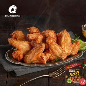 마니커에프앤지 바사삭치킨윙 400g(2봉), 400g, 2개