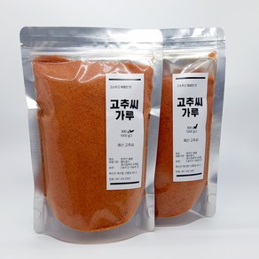 국산 햇 고추씨 가루 300g, 1개