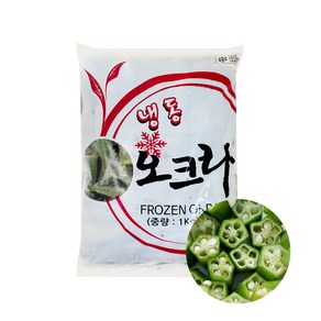 냉동 오크라, 4개, 1kg