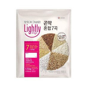 대상 라이틀리 곤약혼합7곡 씻거나 불릴필요 없이, 1.5kg, 1개