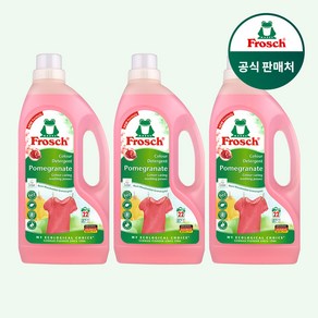 [김혜자 세제] 프로쉬 세탁세제 석류 1.5L 단품 혜자로운 국민 세제, 3개