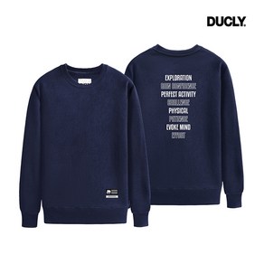 듀클라이 DUP-716 M~4XL 봄/가을 빅사이즈 남자 맨투맨