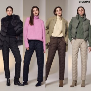 [KT알파쇼핑]지베르니 24FW 여성 구스다운 팬츠 1종