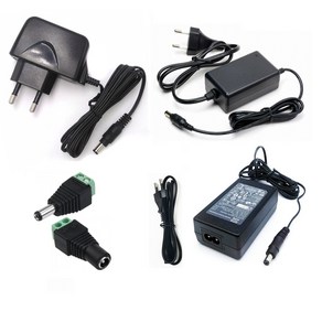 아답터 12V0.5A 5V1A 24V 묶음 상품용 리모컨 건전지, 1개