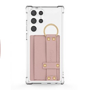 카루소 토고링 카드 포켓 투명 범퍼 에어 쿠션 핸드 스트랩 갤럭시 노트20 Note20 울트라 N981 N986 케이스