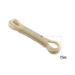 [와이어 빨래줄] 10M 15M 20M 빨랫줄 코팅빨래줄 와이어빨래줄 캠핑빨래줄 로프 논슬립빨래줄