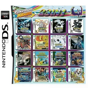 닌텐도 4칩 게임칩 5000 in 1 컴플리션 DS NDS 3DS NDSL, 7) 23 in1, 1개