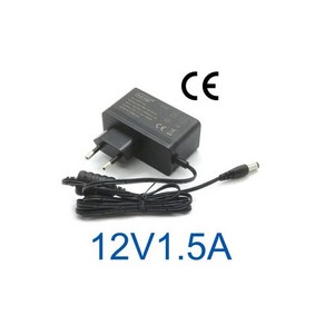 아답터 12V1.5A CE인증제품 EU유럽 안전인증 제품2432933, 아답터 12V1.5A CE인증제품 EU유럽 안전인증 제, 1개