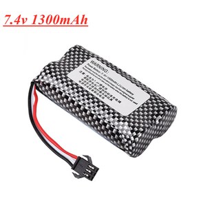 7.4V 1300mAh Lipo 배터리 시계 제스처 감지 트위스트 RC 스턴트 자동차 1pcs 7.4v 2s 18650 배터리 SM-3P, 한개옵션0, 1개