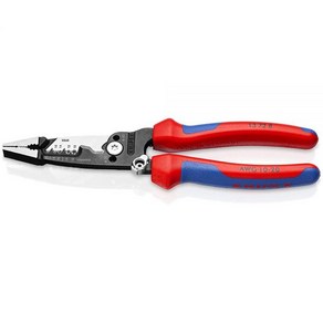 KNIPEX 툴즈 13 72 8 포지드 와이어 스트리퍼 8인치, 편안한 그립감, 1개