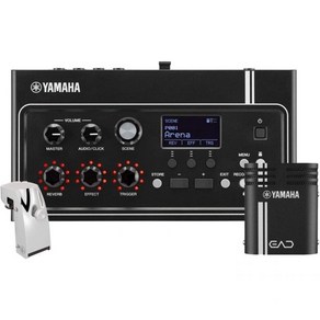 Yamaha EAD10 전자 음향 드럼 모듈음향 마이크 시스템 포함 상호 연결 케이블 및 전원 공급Yamaha DT50S 듀얼 존 스네어톰 트리거 다이캐스트 금속 하우징