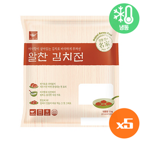 사옹원 알찬김치전 1kg 1봉 30g 34개입, 5개