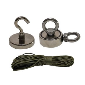 다용도 로프 네오디움 견인자석 수장물품 구조 빙어낚시, 네오디움견인자석(48mm)