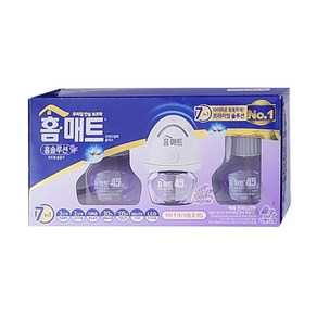 홈매트 리퀴드 홈솔루션 훈증기 + 라벤더 리필 45일 3p, 87ml, 1개