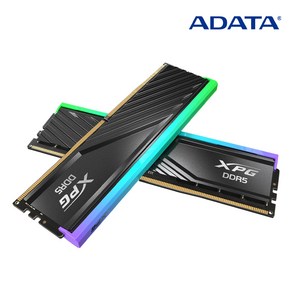 ADATA XPG DDR5-6400 CL32 LANCER BLADE RGB 블랙 패키지 (32GB(16Gx2)) RAM 데스트탑용 메모리, 2개