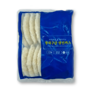 태종 청대구살 생선까스/업소용 생선까스 1.2kg(60gx20개), 1.2kg, 1개