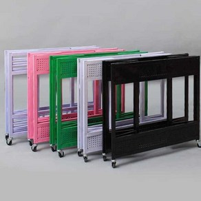 행사 매대 이동식 프리마켓 판매대 물건 트롤리 전시대 진열대, 1개, 4. A형 - 그린(113x70x80cm)
